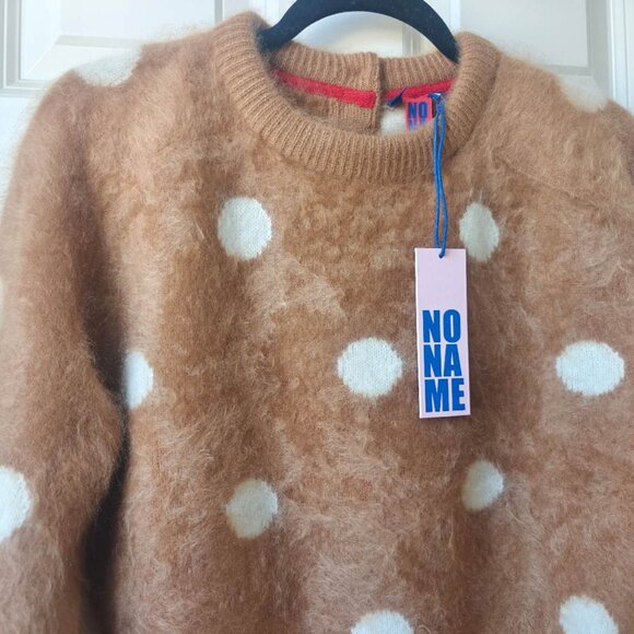 New NoName Polka Dots Cashmere Sweater - Picture 3 of 4